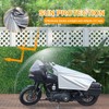 RiderVibe Motorcycle Cover UV Protection Lightweight Half Cove Outdoor Sun