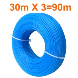 Grass Trimmer Line .065'' Weed Wacker Eater String 98ft x 3 Rolls String Trimmer Lines, Nylon