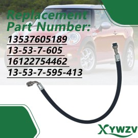 Inlet to High Pressure Fuel Pump Feed Line Hose Compatible with Mini Cooper R55 R56 R57 R58 R59, Fuel Pump Line Tube Replaces #13537605189 16122754462