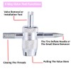 Tyre Valve Tools, 4 Way Valve Core Tool, 4-in-1 Tyre