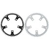 DIXNA V23P026 La Crank Chainring, Outerwear, Compatible with 10/11 Tiers, Color/Number of Teeth, Black/51T