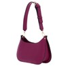 GUESS Meridian Boysenberry Mini Top Zip Shoulder Bag