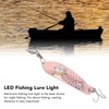5PCS LED Fishing Lure Light Rustproof Stainless Steel LED Lighted