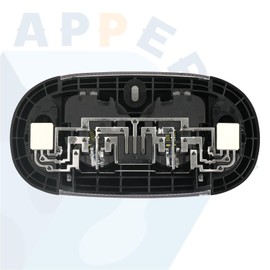 APPERFiT LED Dome Light Lamp w/Lens for Interior Overhead Roof Compatible with 2011-2018 Jeep Wrangler JK JKU Interior Map Reading Light Accessories Parts Replaces 1QN65DX9AB 68086904AA