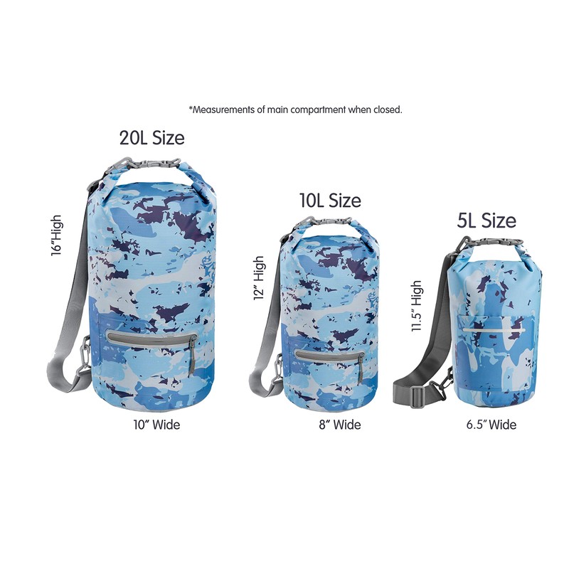 Skog Å Kust DrySak Waterproof Dry Bag | 10L Blue