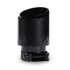 Carbon Fiber Exhaust Tip 2.5" Inlet to 4"Outlet, Universal Tailpipe