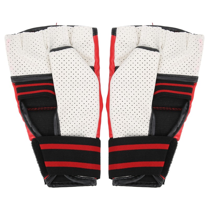Pair Fight Gloves HalfFinger SweatProof with High Elastic Band for