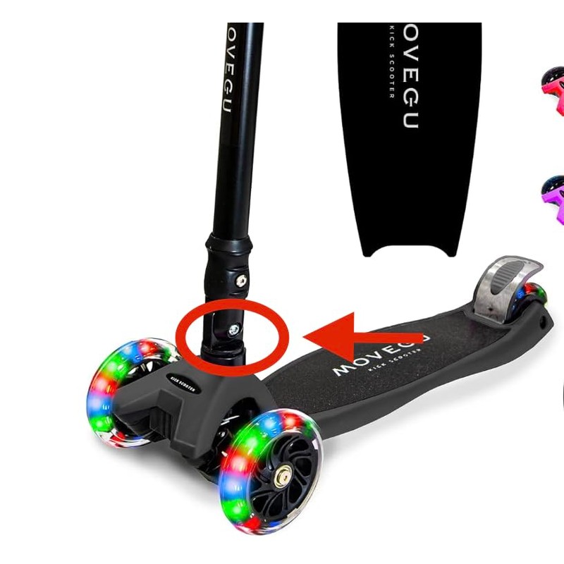 MOVEGU 3 Wheel Scooter Root Screw Parts