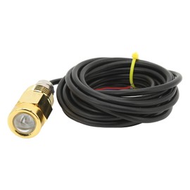 Drain Plug Light, Navigation Signal Light, 12V 24V IP68 Waterproof LED RGB Color Underwater Drainage Light Lamp for Yacht Marine Boat Accessory(White)