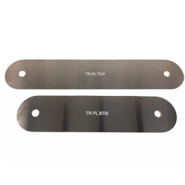 Halk Marine Outboard Transom Reinforcement Backing Plate - Top & Bottom Pair 2"x3/8"