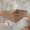 Rectangular Wooden Open Display Presentation Box | 22 x 16