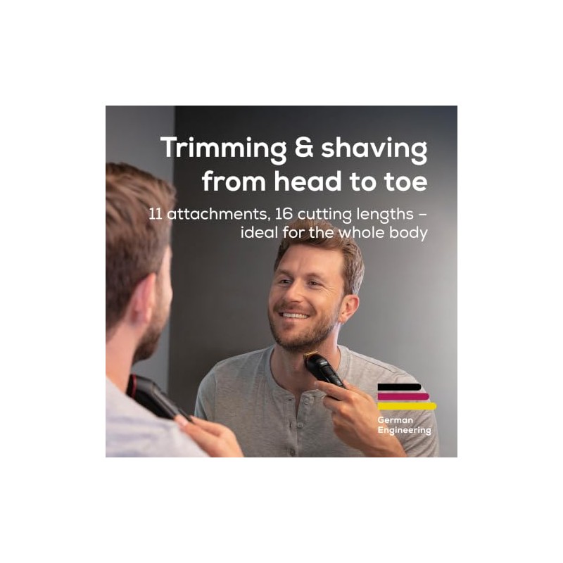 Beurer MN9X Multi-Functional Styler, for Trimming & Shaving the Whole