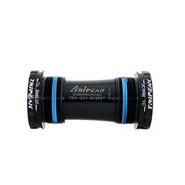 TRiPEAK Bottom Bracket BSA/ITA/C60/CR1/T47, with Steel Bearings for 24mm Shimano Hollowtech II Road/MTB Cranksets, Threaded BB Compatible with Trek, Giant, Specialized, Canyon, Campagnolo Frame