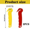 2PCS Box Cutter, Compact Aesthetically Pleasing Portable Box Opener Ttool,