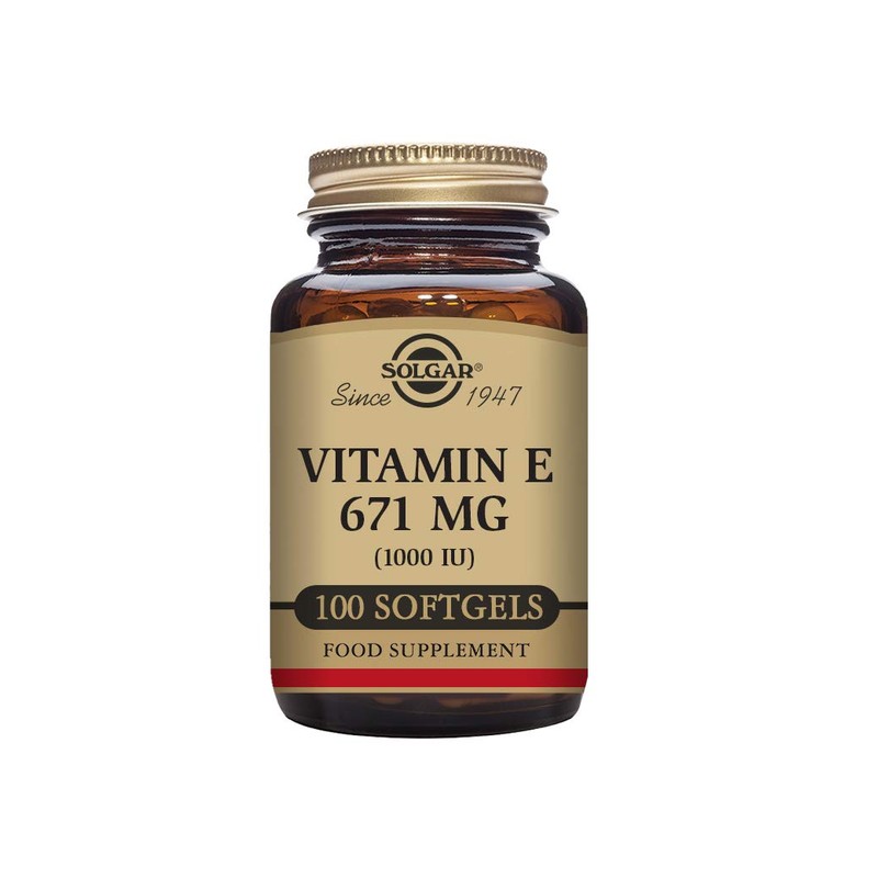 SOLGAR Solgar Vitamin E 670 mg (1000 IU), 100 Mixed