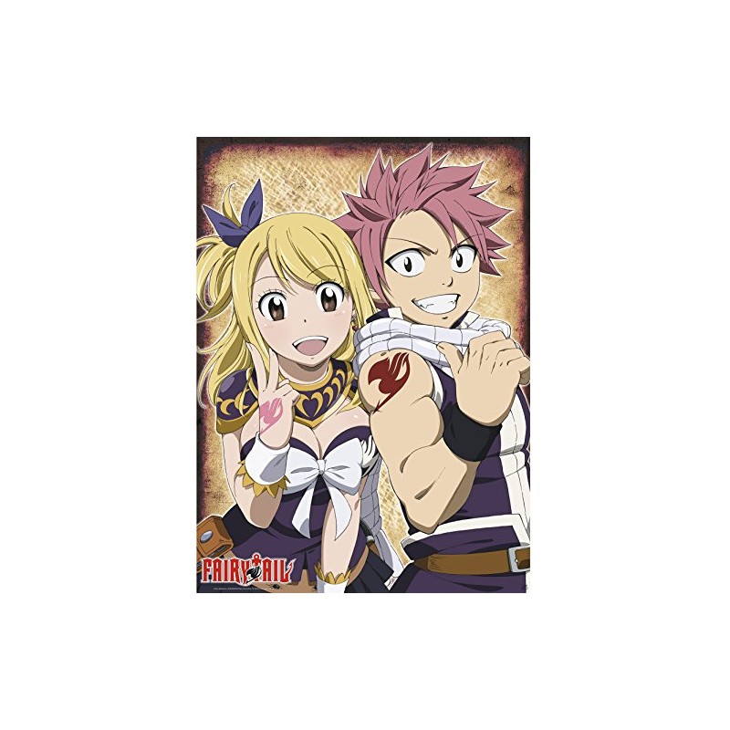 ABYstyle - FAIRY TAIL - Poster "Natsu and Lucy" (52x38)