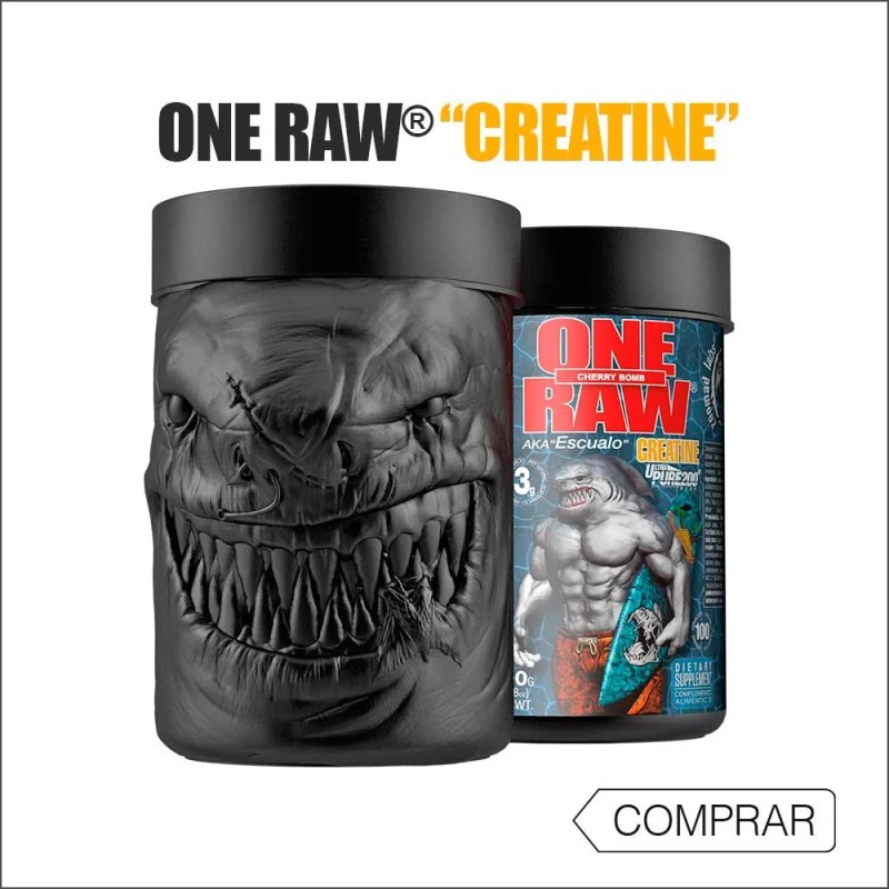 Creatina Monohidratada Zoomad Labs One Raw 300gr Ultapure L