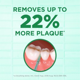 GUM Soft-Picks Comfort Flex, Easy to Use Dental Picks for Teeth Cleaning Health, Disposable Interdental Brushes with Convenient Carry Case, Dentist Recommended Dental Picks, Mint, 80 Count