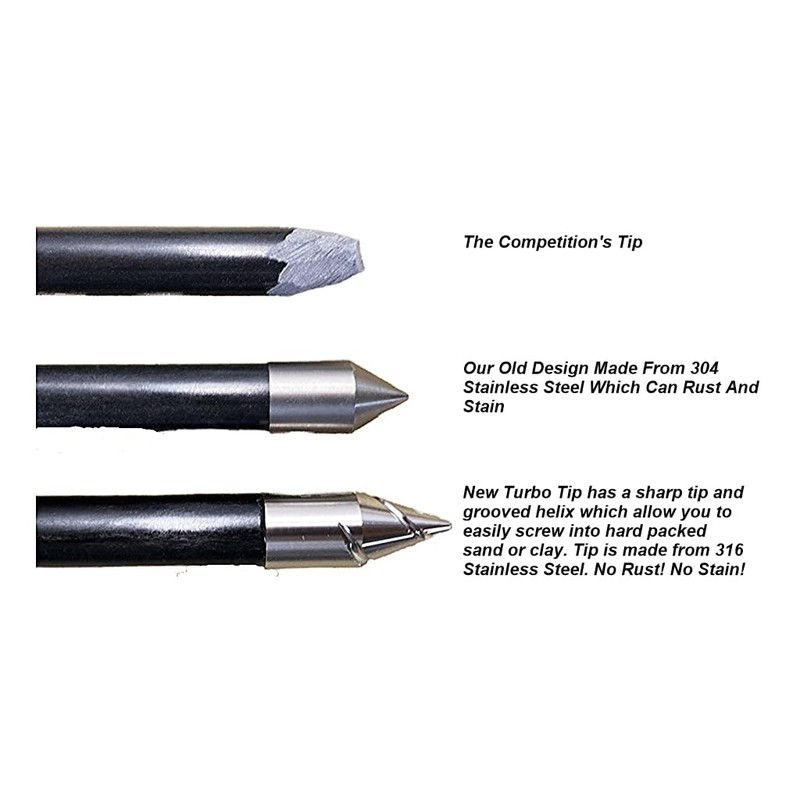 Island Anchor - 3/4" x 8' (White) (Pole + Bungee