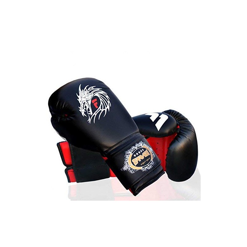 Boxing gloves sparring gloves punch bag training mitts rex leather