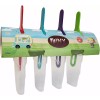 dependable Ice Lolly Pop Mold Popsicle Maker with Straw Makes