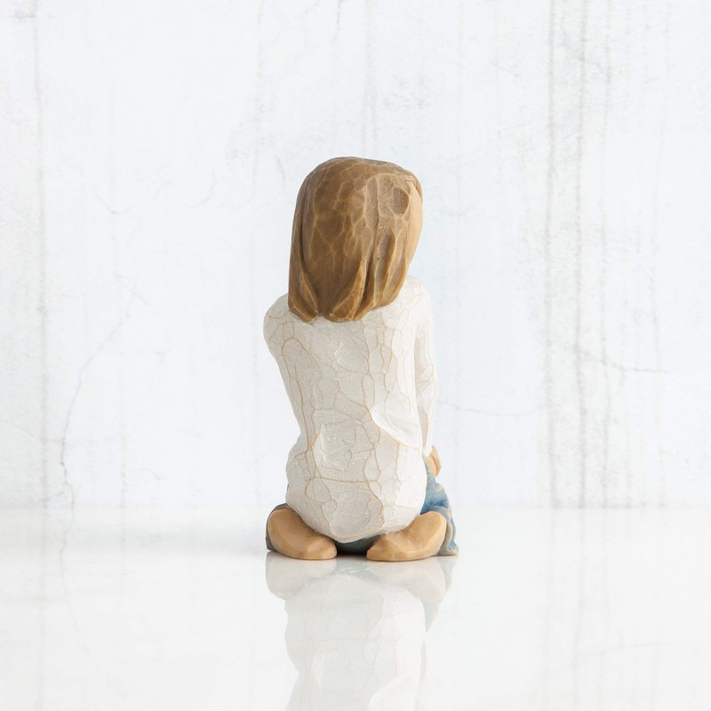 Willow Tree 26223 Figur Froehliches Kind, 5,1 x 3,8 x