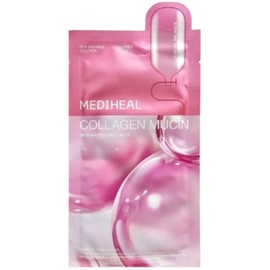 Mediheal Collagen Mucin Essence Mask Pack 20ml Collagen Mask Pack Skin Moisturizing Wrinkle Improvement / 콜라겐 뮤신 에센스 마스크팩 20ml 콜라겐마스크팩 피부보습 주름개선