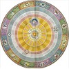 Castle Melamine Celestial Maps Placemats - Set of 4