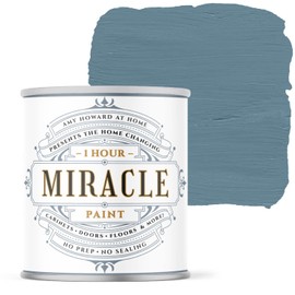 AMY HOWARD AT HOME - One Hour Miracle Paint - Water-Based Enamel Paint - Scrubbable Eggshell Finish Furniture Paint - All In One Paint - No Stripping, Sanding, or Priming - 32 OZ - Rugo