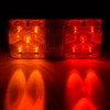 Buding 2 x 12V LED Rear Tail Stop Light Indicator