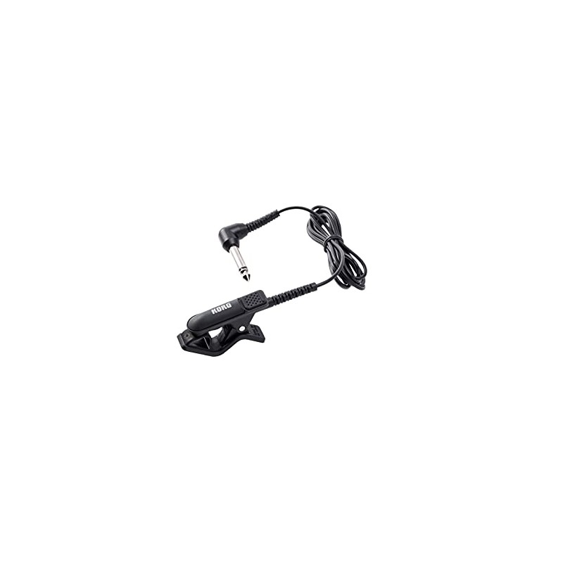 KORG CM-300-BK Contact Microphone for Tuners, Black