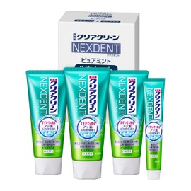 Clear Clean Nextdent 4.2 oz (120 g) x 3 + Toothpaste