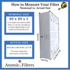 Atomic 259649-103 Trion Air Bear Supreme Compatible 20x20x5 Filter MERV