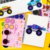 24 Sheets Make Your Own Stickers, Car Make-a-face Sticker Trucks,