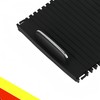 POETRYXIAO Center Console Blind Cover for Mercedes C Class /