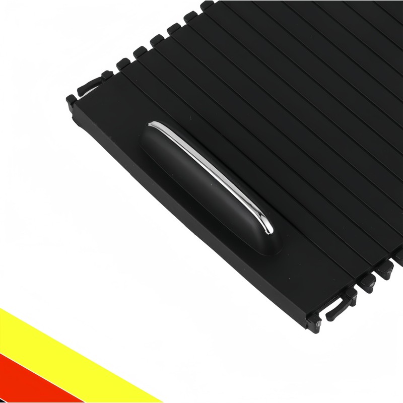POETRYXIAO Center Console Blind Cover for Mercedes C Class /