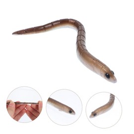 Toddmomy 1 10pcs Lifelike Worms Trick Toy Plastic Swimbait Fishing Bass Lure Baits Saltwater Fishing Bait Perch Pike Walleye Trout Worm Artificial Lures Fishing Gear Bionic to Rotate, K0F03M71458C2L5ZLTZDL