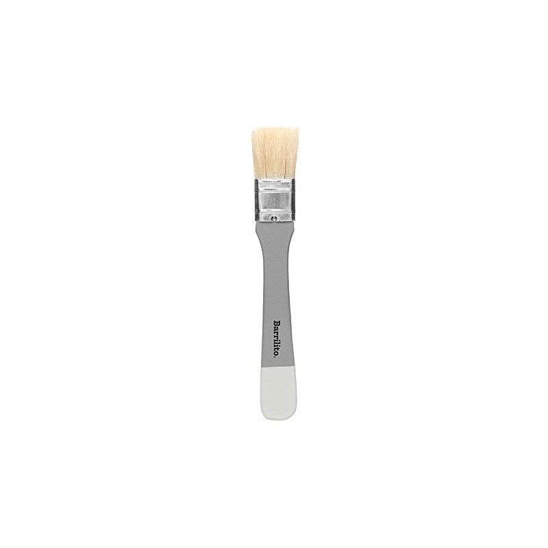 BARRILITO Pincel Ancho, Cerdas de Pelo de Cerdo, 1". BR1