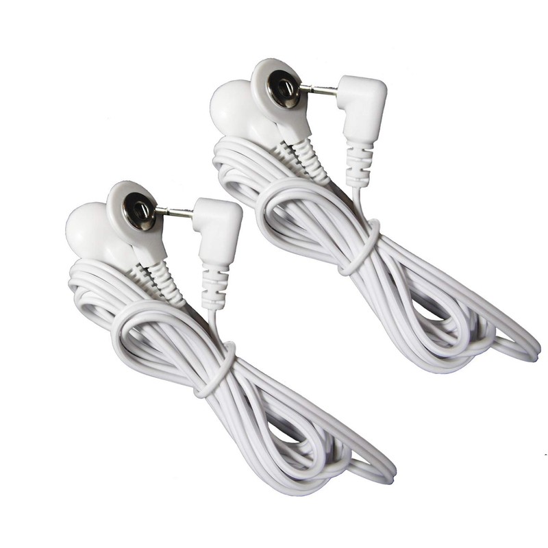 TENS / EMS 3.5 mm electrode cables with snap connection