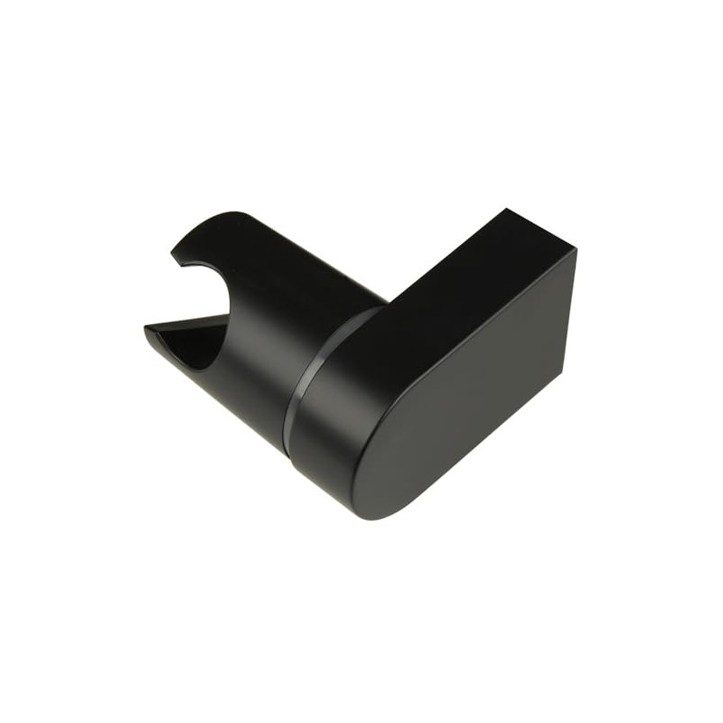 Shower Holder Black Matt Tilt Angle Adjustable ABS Chrome-Plated Wall