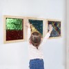 Sensolio 3-Piece Square Double-Sided Sequin Panels - Interactive Sensory Wall