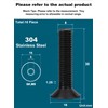 Drenky M8 x 30 mm Countersunk Screws with Hexagon Socket,