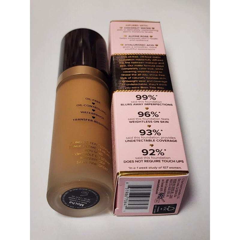 Too Faced Mocha Born This Way Matte 24 Hour Foundation