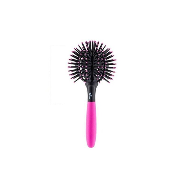 The Twirler Ball Brush- Neon Pink - Size: Small