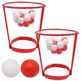 dodtazz Ball Insert, Game Head, Toy, Basketball, Head, Basketball (Red and White)