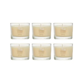 Yankee Candle Signature Votive Mini Candle Jar, Vanilla Cupcake Scent, Natural Soy Wax Blend Candle with Natural Fiber Wick, 1.3 OZ Glass Jar (Pack of 6)