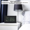 4PCS Mini Embedded Digital Temperature Humidity Meters Gauge Indoor Thermometer