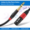 Jozzai (2Pack / 6.6 FT) Female XLR to 1/4 Inch