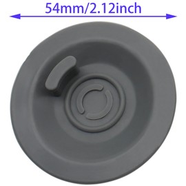 LBTODH 2PCS Espresso Backflush Disc 54mm Silicone Coffee Machine Accessories Grey Espresso Machine Cleaning Kit for Espresso Machine