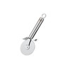 Rösle 12718 Stainless Steel Round-Handle Pizza Cutter Wheel with Thumb